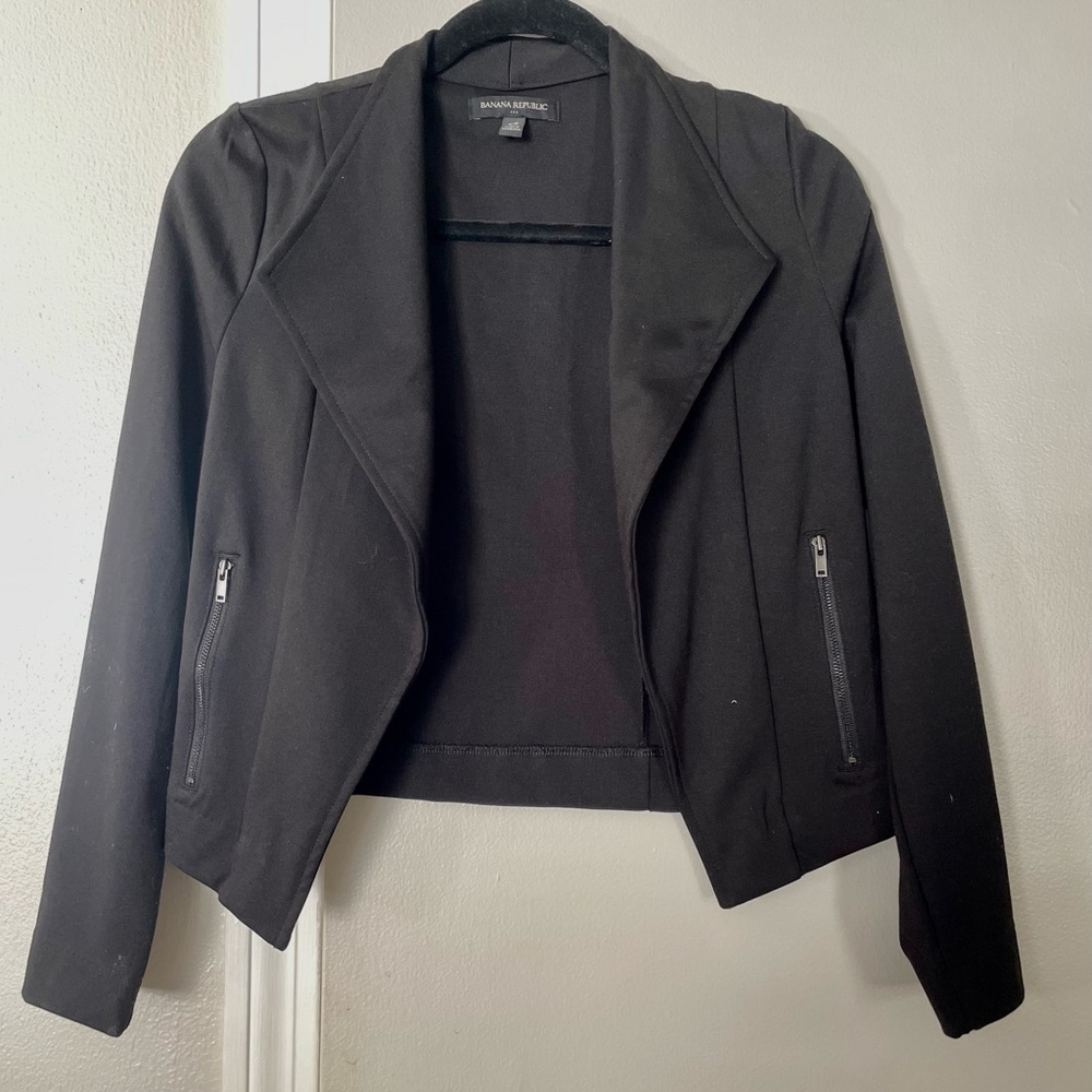 Never worn black stretch blazer